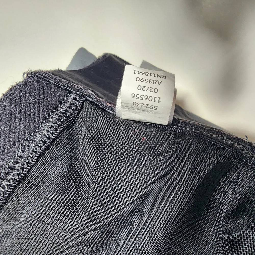 LIVI Active 46DD Sports Bra Wireless Wicking Medium Impact Blue Gray - Picture 6 of 8
